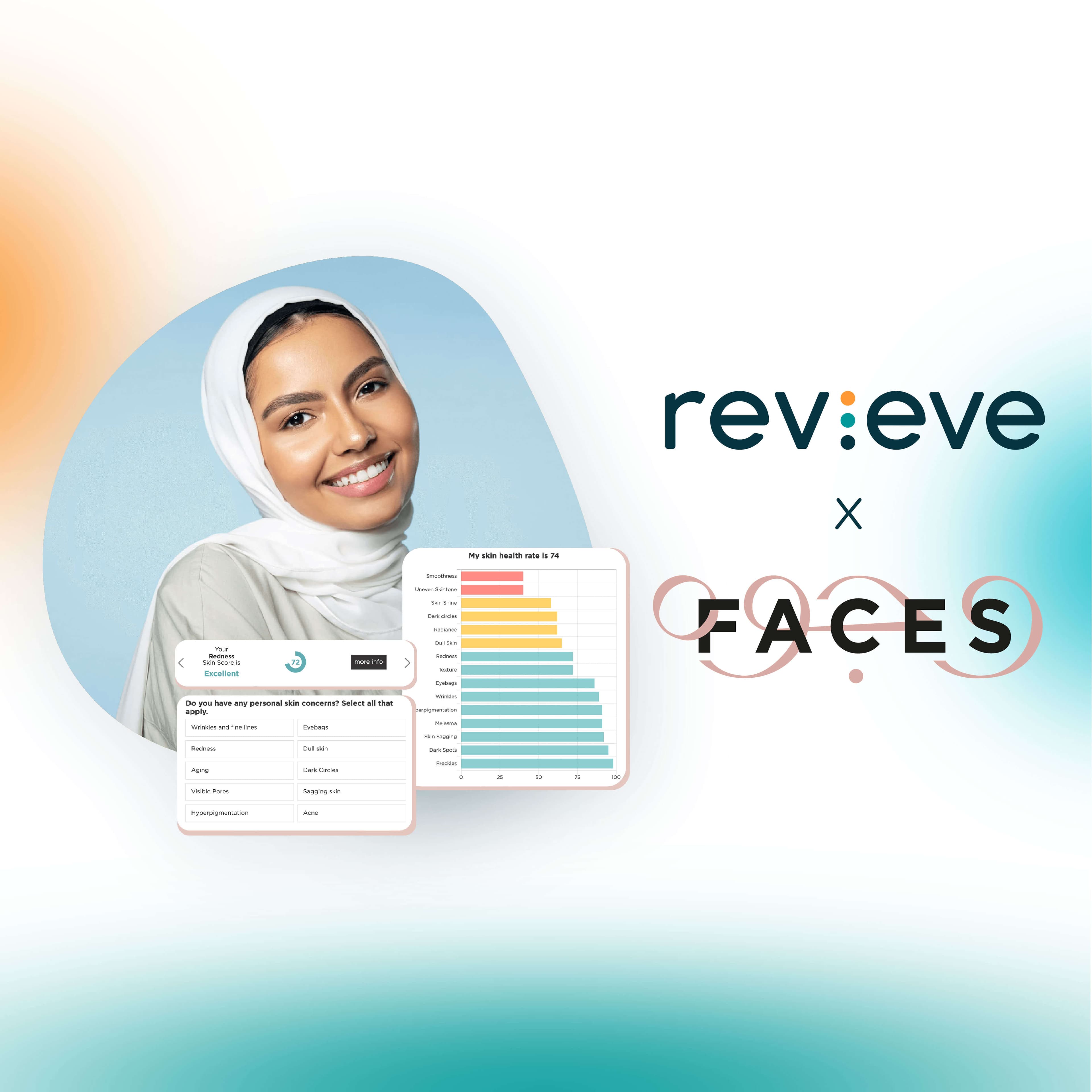 Faces and Revieve Partner to Launch the First Digital Skincare Experience for Customers in the Middle East
