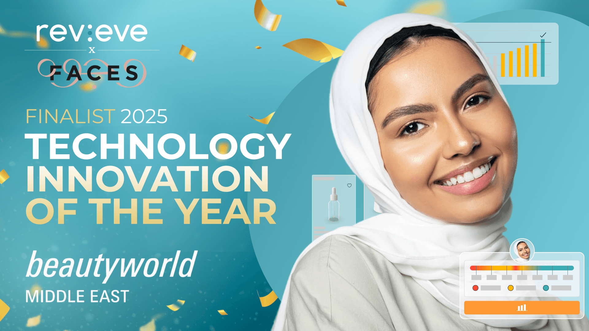 Revieve and FACES Named Finalists for Technology Innovation of the Year 2025